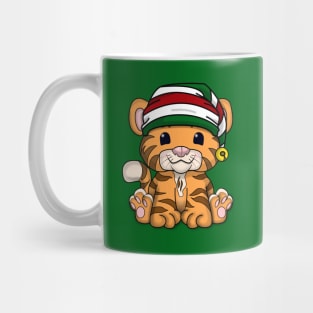 Christmas Tiger Mug